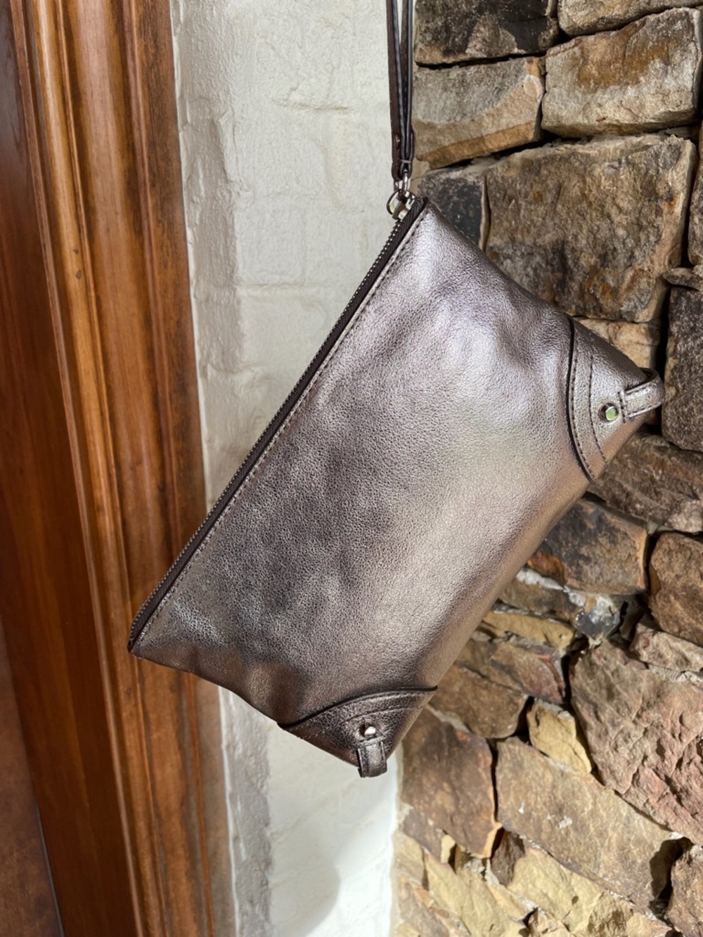 Michael Kors Fallon Wristlet Clutch - Picture 13 of 13
